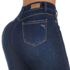 JEAN ELASTICO SKINNY AZUL OSCURO