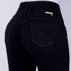 JEAN ELASTICO BOTA RECTA NEGRO