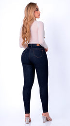 JEAN ELASTICO SKINNY AZUL OSCURO