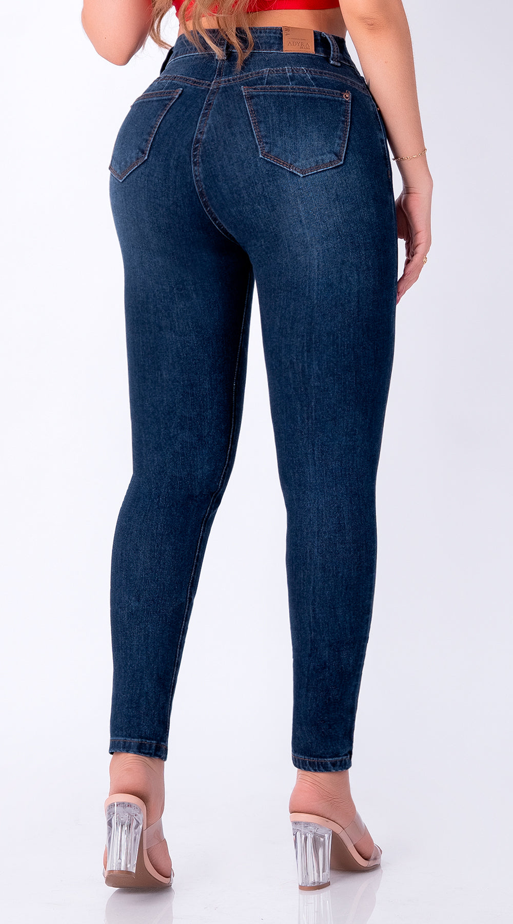 JEAN ELASTICO SKINNY AZUL OSCURO