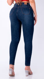 JEAN ELASTICO SKINNY AZUL OSCURO