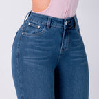 JEAN ELASTICO SKINNY AZUL MEDIO