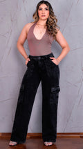 JEAN RIGIDO CARGO NEGRO FROSTER
