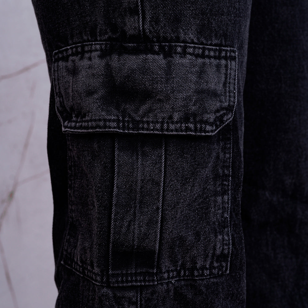 JEAN RIGIDO CARGO NEGRO FROSTER