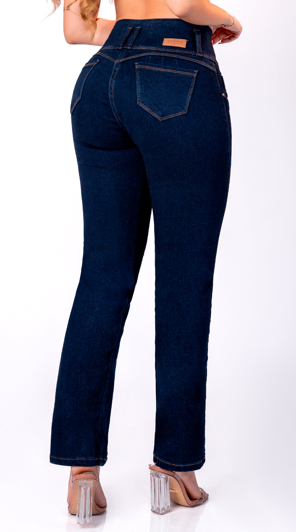 JEAN ELASTICO BOTA RECTA AZUL OSCURO